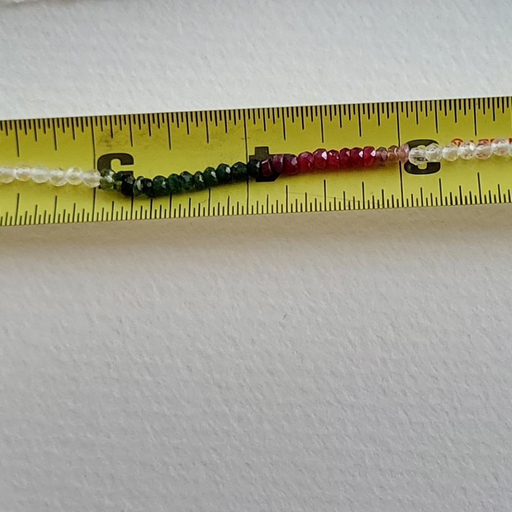 Color block beaded bracelet - Picture 5 of 5